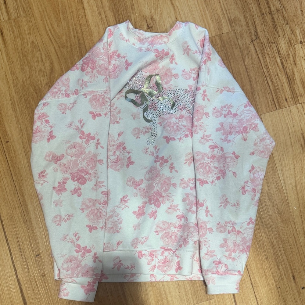 LoveShackFancy x Pink Victoria Secret Sweatshirt